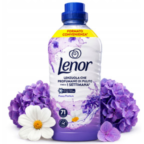 Кондиционер-ополаскиватель для белья Lenor Fresh Bloom Свежее цветение, 1,491 л, 71 стирка